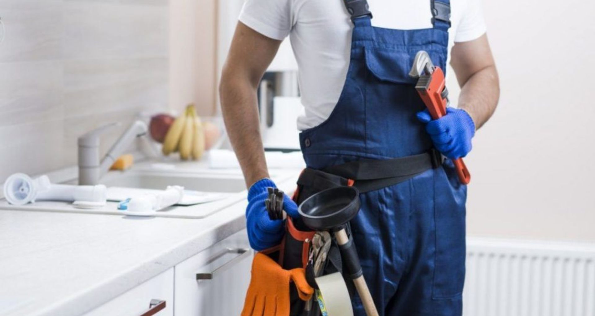 Professional plumbing team